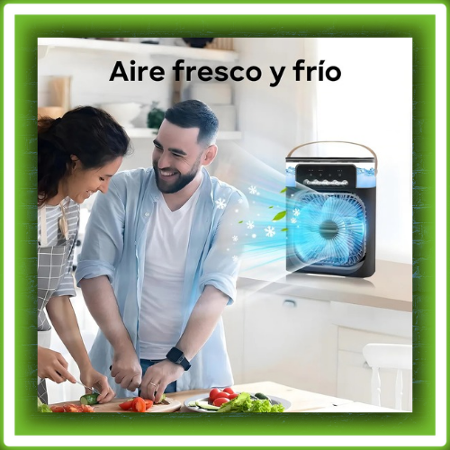 ABANICO/ MINI VENTILADOR DE AIRE CON HUMIFICADOR