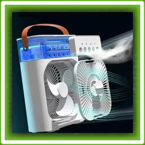 ABANICO/ MINI VENTILADOR DE AIRE CON HUMIFICADOR